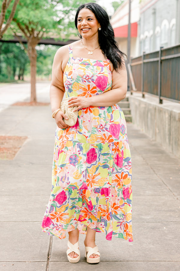 Peaceful Melody Dress, Fruit Medley