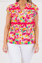 Peachy Keen Top, Rosenrosa