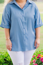 Perfectly Kept Top, Blue