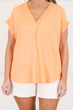 Perfectly Myself Top, Salmon