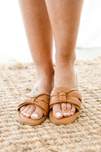 Perfectly Paired Sandals, Tan