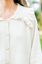 Perfekt friedliche Strickjacke, Haferflocken