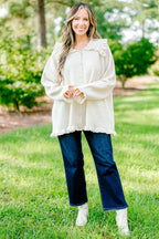 Perfekt friedliche Strickjacke, Haferflocken