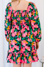 Petal Parade Dress, Black