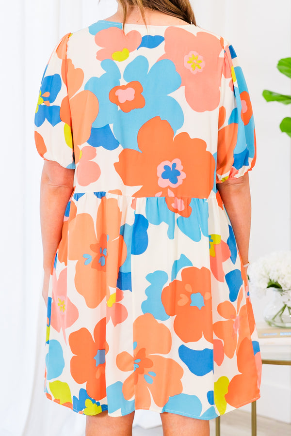Petal Parade Dress, Multi
