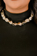 Piece Of The Puzzle Necklace, Gold