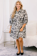 Point Taken Dress, Black