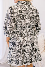 Point Taken Dress, Black