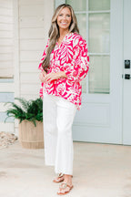 Positive Energy Top, Hot Pink Mix