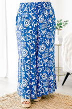 Pretty And Peaceful Pants, Blue