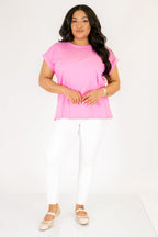 Pretty Please Tee, Candy Pink