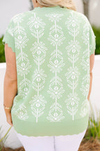 Pure Of Heart Sweater, Sage