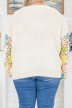 Queen Of Harmony Sweater, Cream