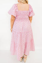 Read Between The Lines Kleid, Rosa