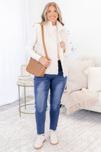Reading The Signs Jeggings, Blau