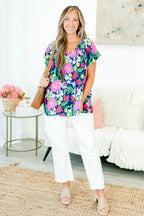 Ready For Growth Top, Navy