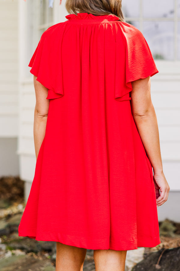 Remember The Day Dress, Rot