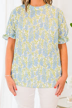 Remember The Hydrangeas Top, Blau