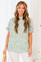 Remember The Hydrangeas Top, Blau