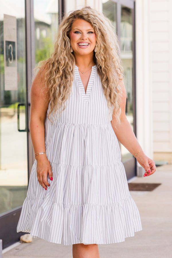 Remember The Journey Dress, Off-White