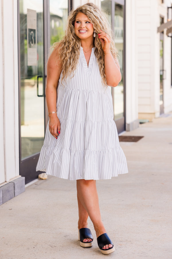 Remember The Journey Dress, Off-White