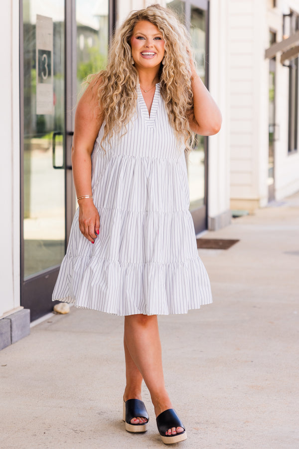 Remember The Journey Dress, Off-White