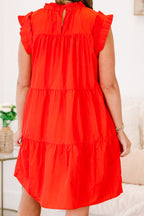 Rhythm Of Life Dress, Red