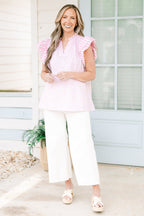 Road Ahead Top, Pink