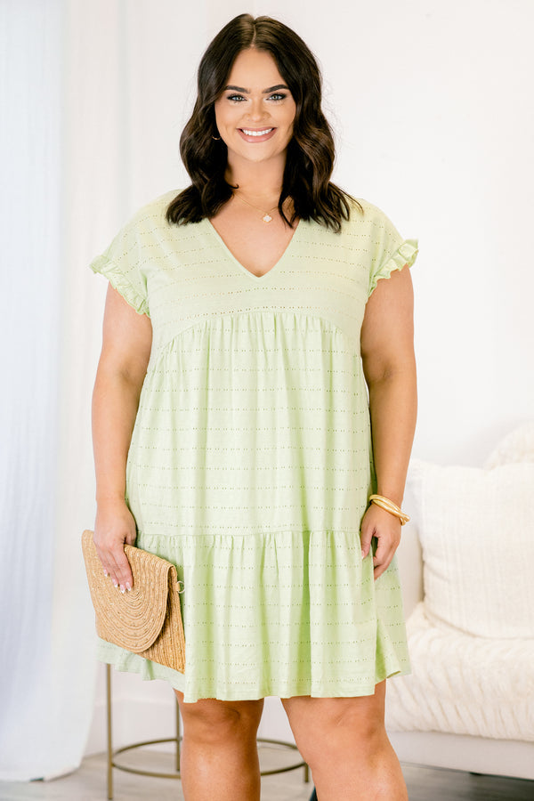Roam With Me Dress, Green