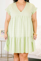 Roam With Me Dress, Green