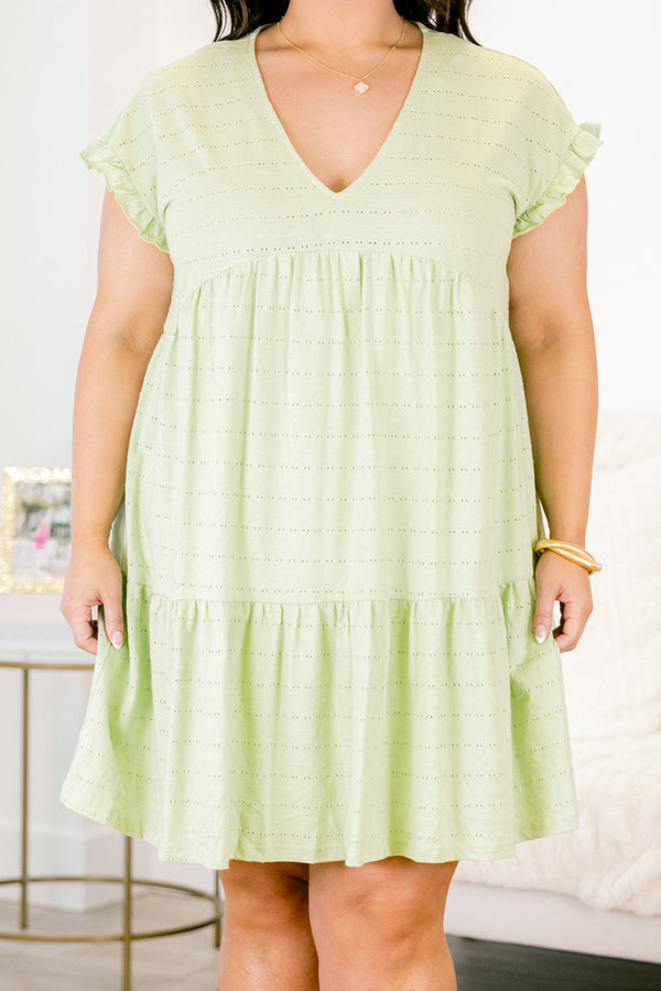 Roam With Me Dress, Green