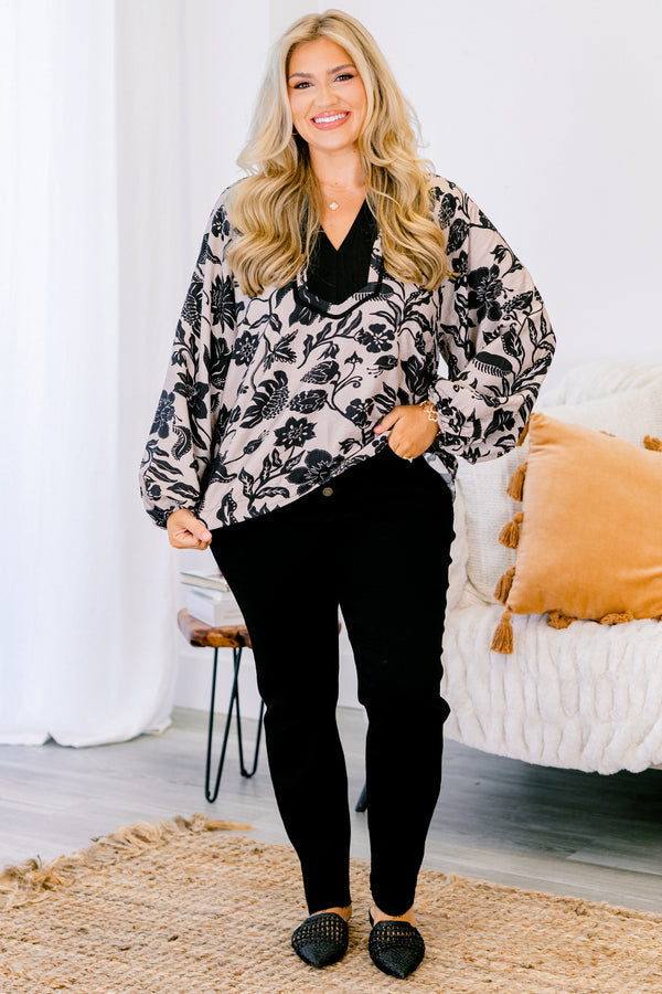 Romance Ready Jeans, Schwarz