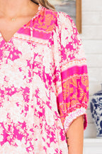 Rosenwasser-Himmel Kleid, Rosa