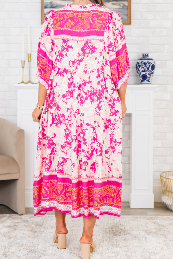 Rosenwasser-Himmel Kleid, Rosa