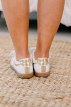 Running The Show Sneakers, Gold