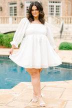 Running Through The Garden Dress, Off White