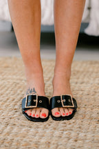 Said In Stride Heels, Black