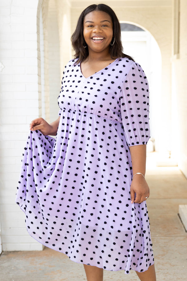 Sail On By Dress, Lavender