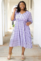 Sail On By Dress, Lavender