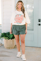 Sporty Chic Shorts, Ash Jade