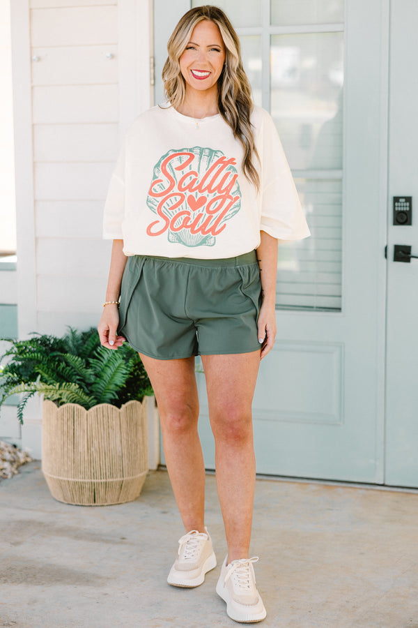 Sporty Chic Shorts, Ash Jade