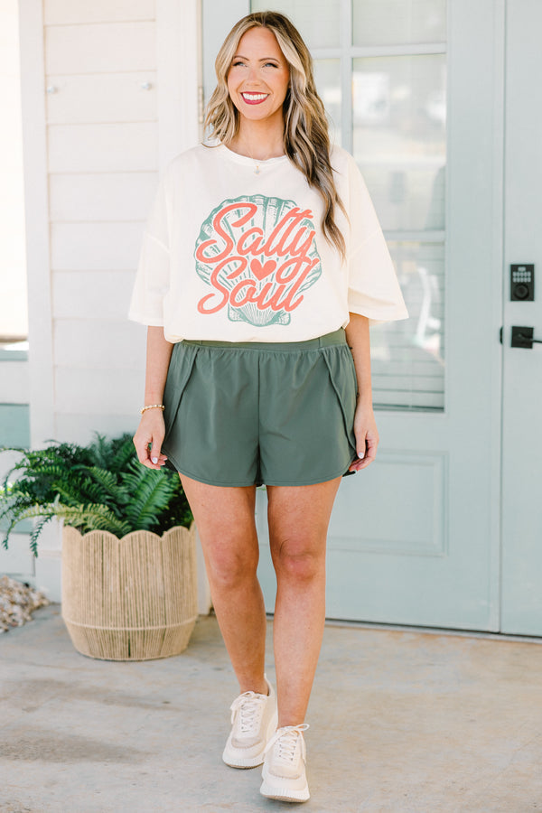 Sporty Chic Shorts, Ash Jade