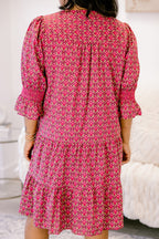 Sands Of Life Dress, Merlot