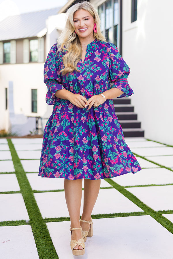 Sands Of Life Dress, Symphony Blue
