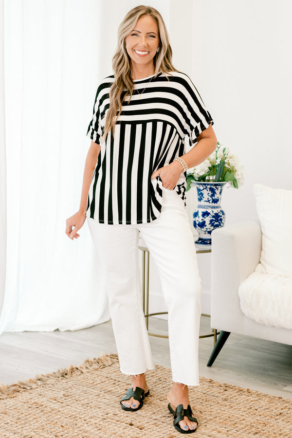 Sassy Momma Top, Schwarz