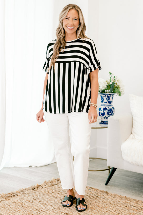 Sassy Momma Top, Schwarz