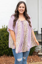 Say It Loud Top, Lavender