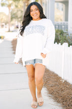 Seaside Season Comfy Crew, Ivory