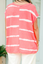 A Grand Throwback Top, Neon Pink