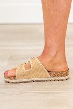 See Your Heart Sandals, Natural